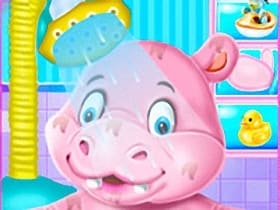 Baby Hippo Dental Care - Click Jogos