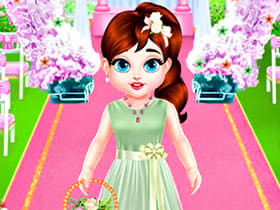 Baby Taylor Wedding Flower Girl
