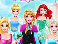 Barbie Cosplay Disney Princess Challenge