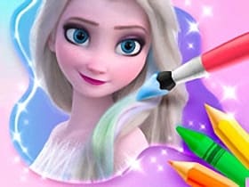 Coloring Book For Elsa