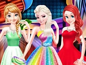 Disney Princesses Prom Dress Fashion