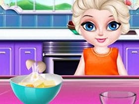 Elsa Little Chef Rainbow Baking