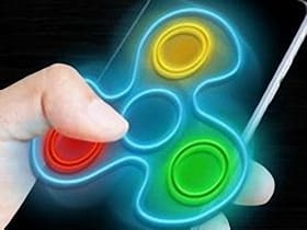 Fidget Spinner Neon Glow Online