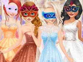 Princesses Masquerade Party