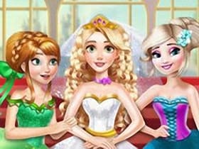 Rapunzel Princess Wedding Dress