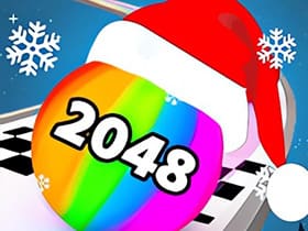 Xmas Merge: 2048 Ball