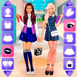 Left Or Right Magic Dress Up Girl Online Game