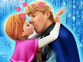 Anna And Kristoff Kiss