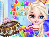 Baby Elsa Birthday Party