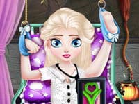 Baby Elsa Halloween Surgery