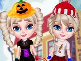 Baby Elsa Shopping For Holiday