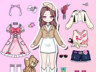 Beauty Doll DIY Dress Up
