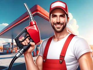 City Gas Station Simulator