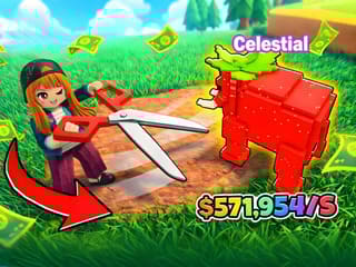 Cut Grass For Brainrots!