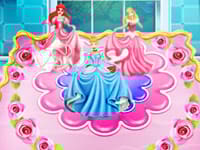 Disney Princess Cake Cooking