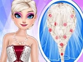 Elsa Wedding Hair Design