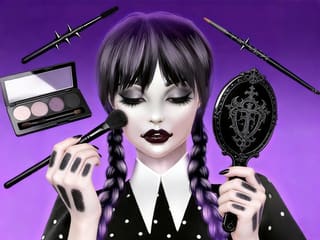 Halloween Makeover: Monster Girl Beauty Salon