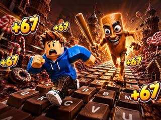 Keyboard Escape: Brainrot Boss
