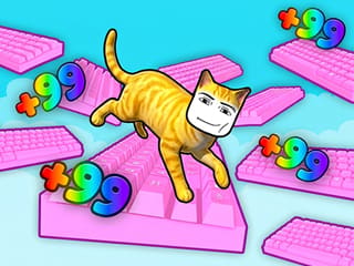 Obby Cat: Keyboard Escape