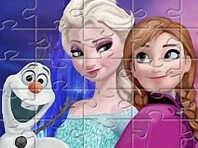 Olaf's Frozen Adventure Jigsaw