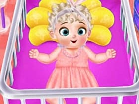 Princess Elsa Baby Born - Play Online For Free