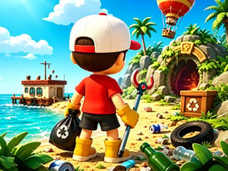 Save Island 67: Cleanup Simulator