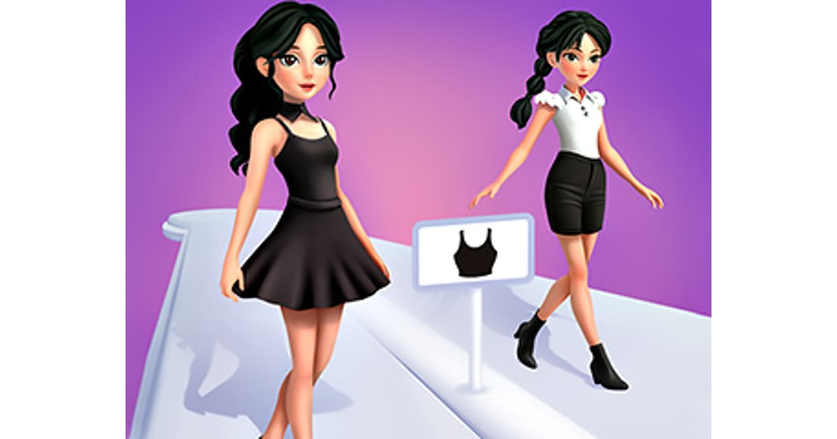 Catwalk Battle Dress up Running Online Game