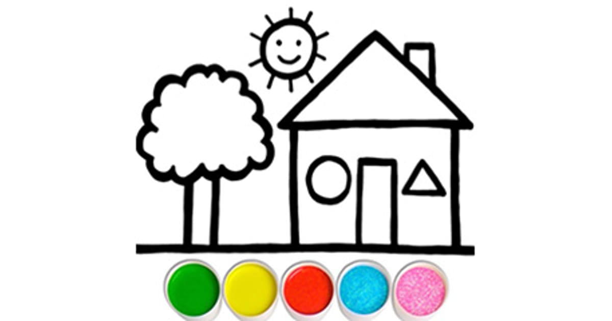 Coloring Book House 🎨 Coloring Game Unblocked