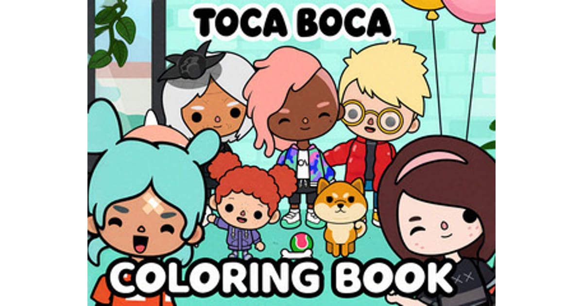 Coloring Pages Of Toca And Pusheen On Yad.Com