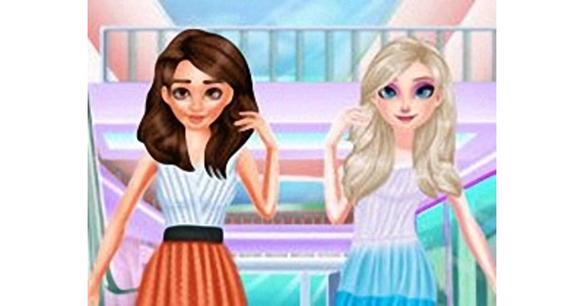 Disney Princesses Shopping For Summer - Play Online For Free