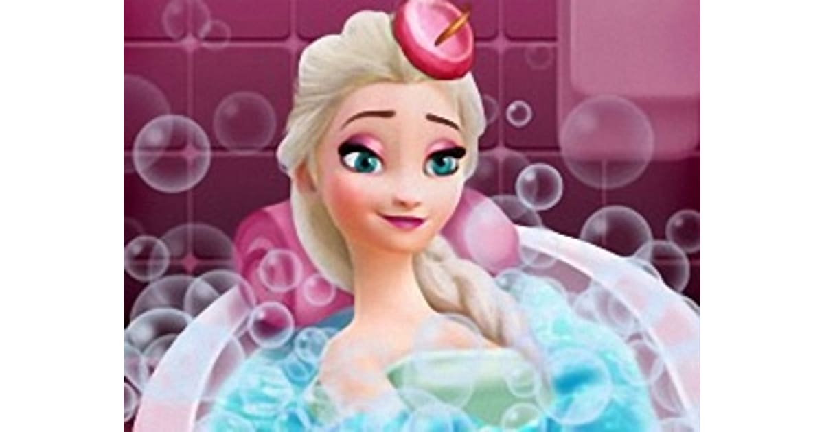 Elsa Beauty Bath - Play Elsa Beauty Bath Game Online Free