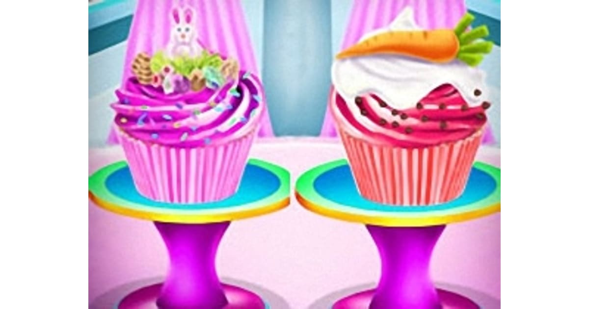 Elsa Easter Cupcake Cooking - Play Online For Free