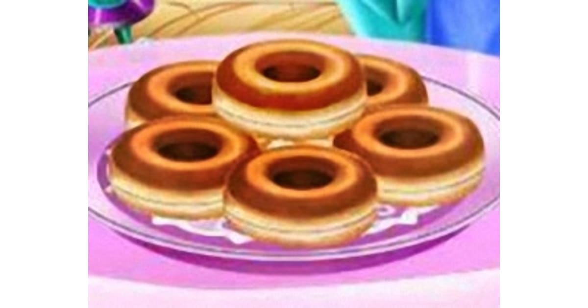 Elsa Rainbow Donuts Cooking - Play Online For Free