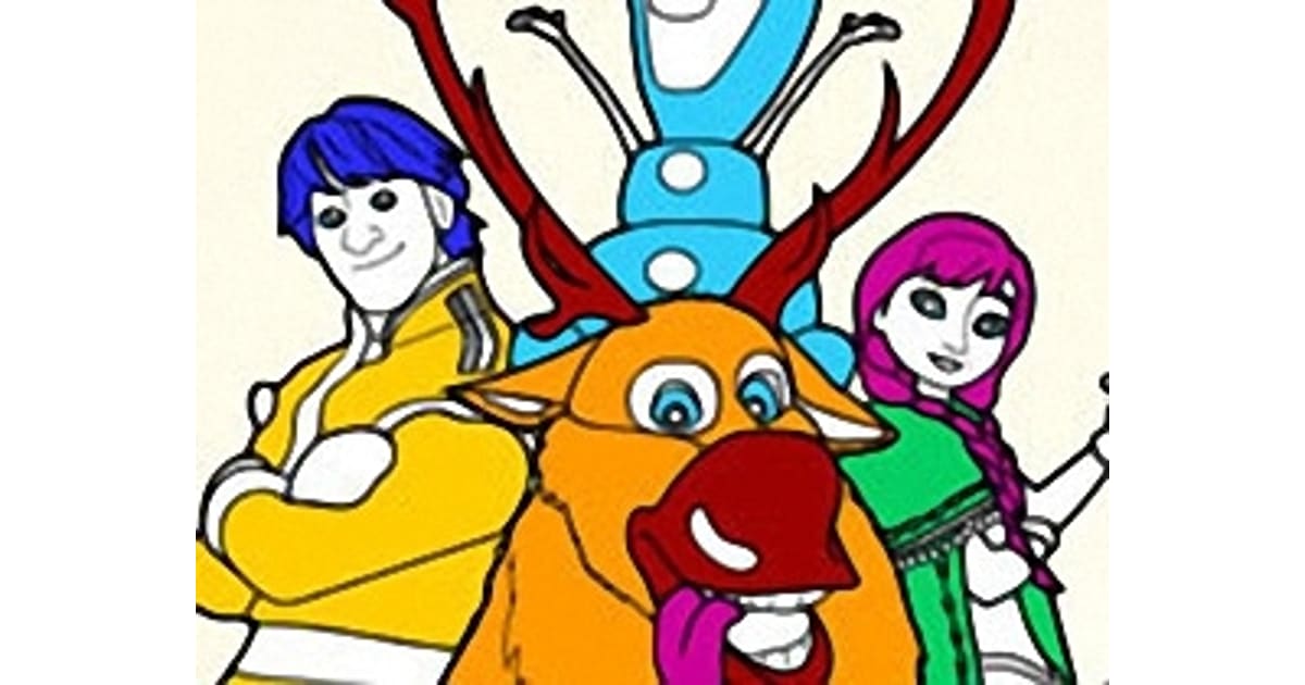 Frozen Coloring Book - Play Frozen Coloring Book Game Online Free