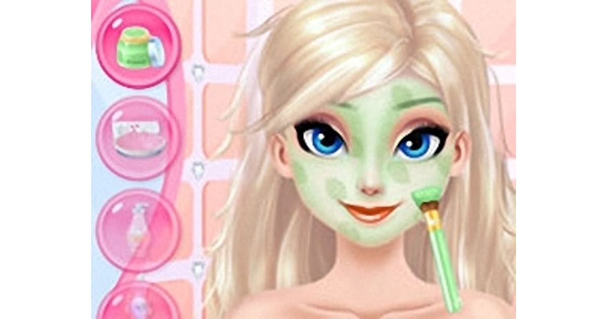 Frozen Elsa Weekend Spa - Play Online For Free