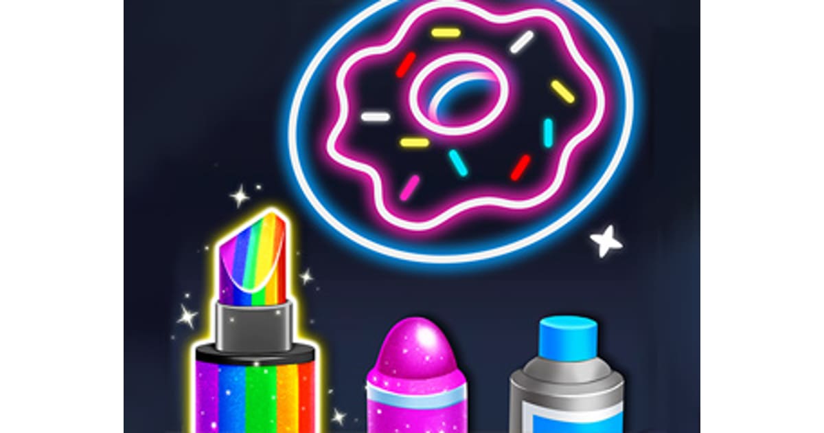 Kids Glow Paint Game Play Free Game Online Now