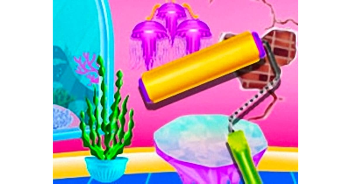 Mermaid House Cleaning And Decorating - Play Online For Free
