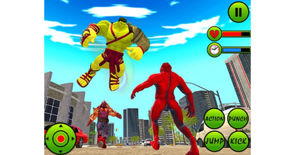 Monster Hero Rescue City Free Simulator Game | Yad