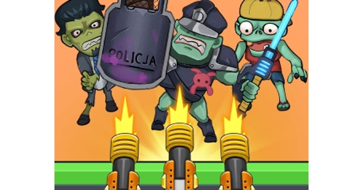 Zombies 4 - Weapon Merge Tower Defense Game | Yad