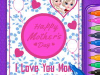 Elsa Mother's Day Card