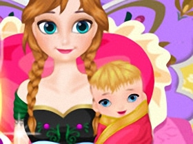 Frozen Anna Baby Birth