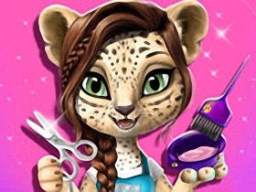Animal Fashion Hair Salon - Play Animal Fashion Hair Salon Game Online Free