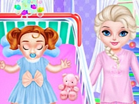 Little Elsa Caring Day