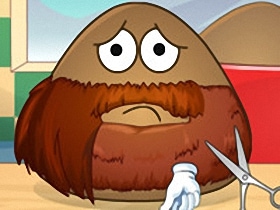 Girls head shave hair cut Games Online - yad.com