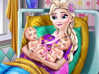 Pregnant Elsa Twins Birth
