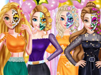 Princess Face Painting Trend