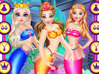 Princess Mermaid Style Dress Up